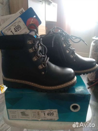 Ботинки детские демисезонные Puuhtu Teens