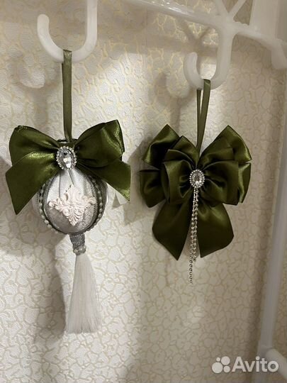 Декоративные украшения, бант праздничный