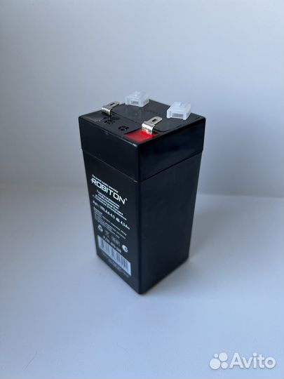 Аккумулятор 4V 4.5Ah robiton свинц.-кислот