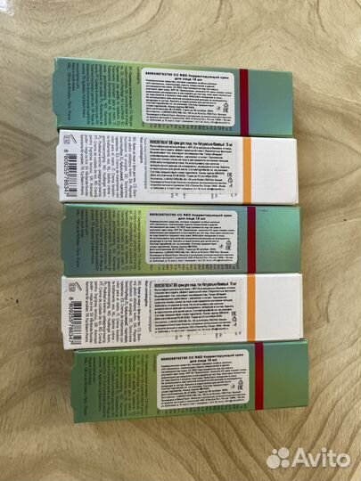 Erborian cc red correct и bb creme nude