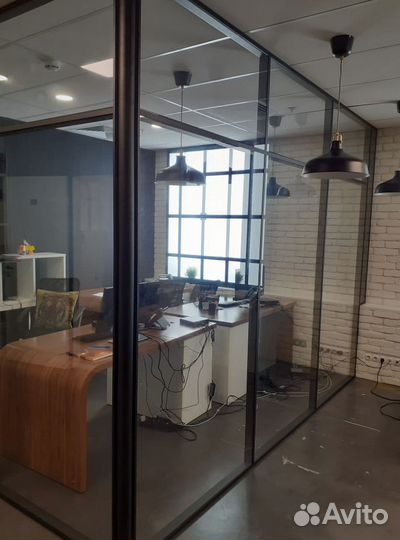 Офисные стеклянные перегородки