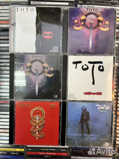 Музыкальные cd диски Toto