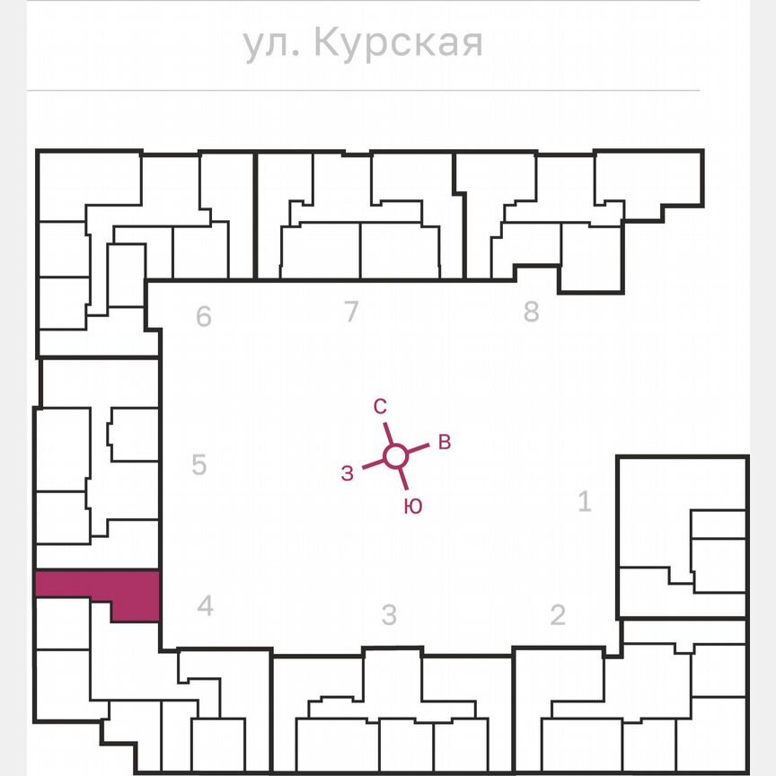 2-к. квартира, 62,1 м², 2/10 эт.
