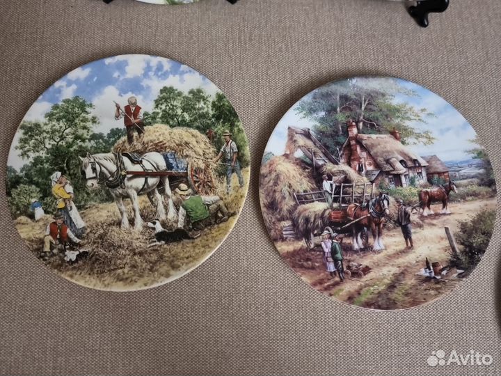 Тарелка декоративная коллекционная Англия