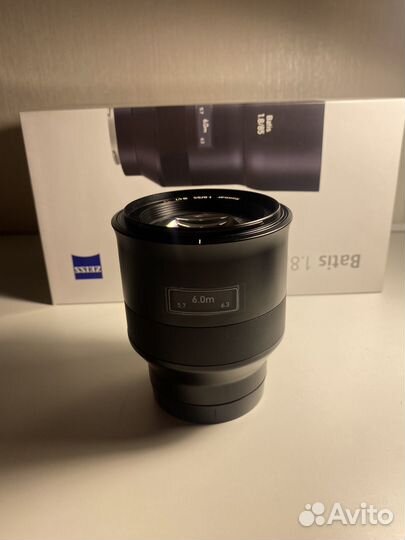 Объектив carl zeiss batis 1.8 85mm новый