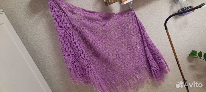 Шаль ажурная