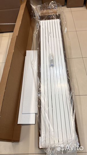 Радиатор кзто Соло В 1-2000-8 бок бел