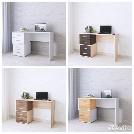 Стол письменный Сити-2 венге