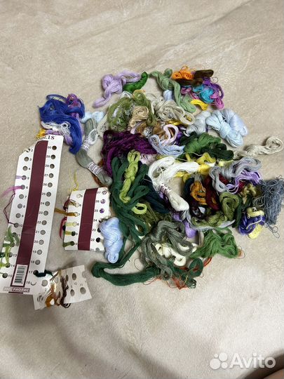 Мулине Риолис шерстяные остатки