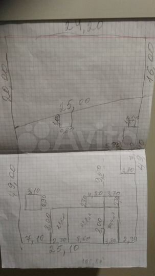 Дом 82 м² на участке 12 сот.