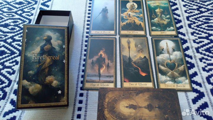 Erethereal Shadow Tarot авторская карты таро