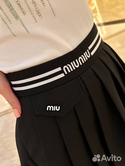 Юбка в стиле Miu Miu