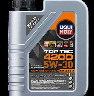 Масло liqui moly TOP TEC 4200 5W30 (1L/6)(син.)