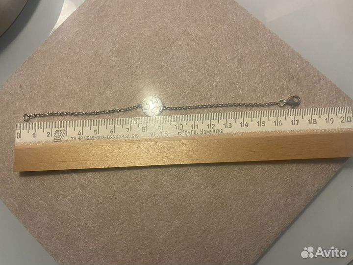 Серебряный браслет tous