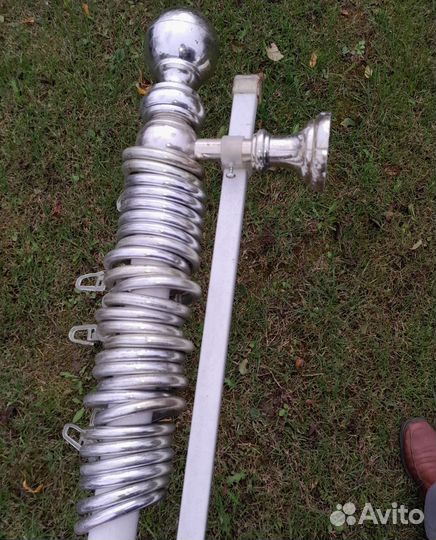 Карниз для штор двурядный