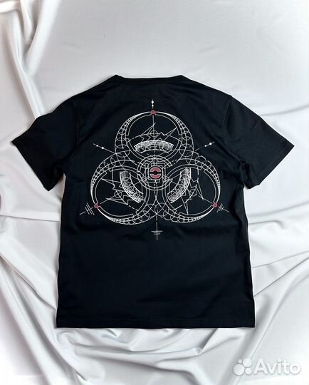 Футболка Fragment design x clot 