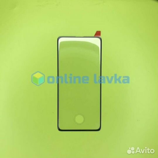 Защитное стекло для Samsung S10 3D Black (полная п