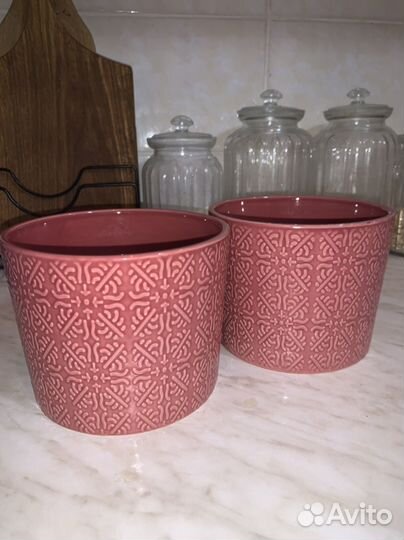 Горшок для цветов керамический