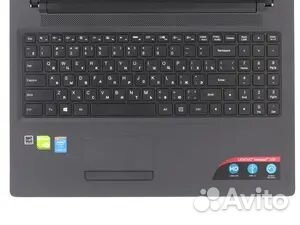 Ноутбук Lenovo Ideapad 100-15IBY черный