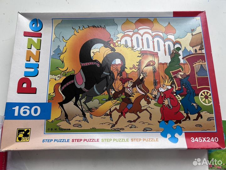 Пазл конек горбунок 160 деталей