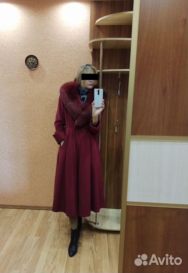 Пальто женское приталенное