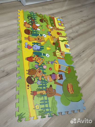 Развивающий коврик-пазл