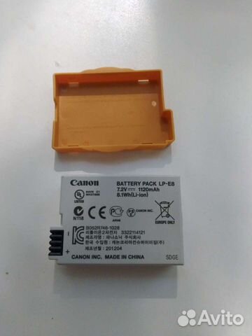 Аккумулятор Canon LP-E8 оригинал