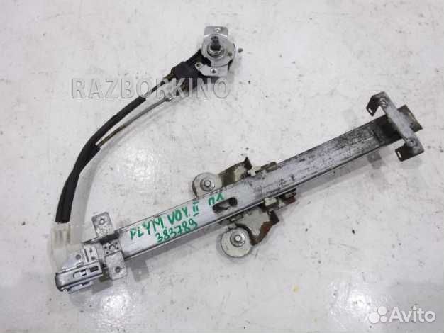 Стеклоподъемник механический передний левый 044800