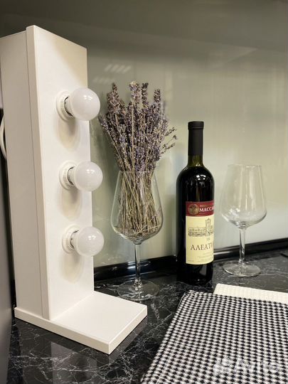 Стойка гримерная с лампами/ Стойка мейк-ап