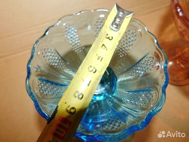 2 антикварные, красивые, вазочки-креманки СССР