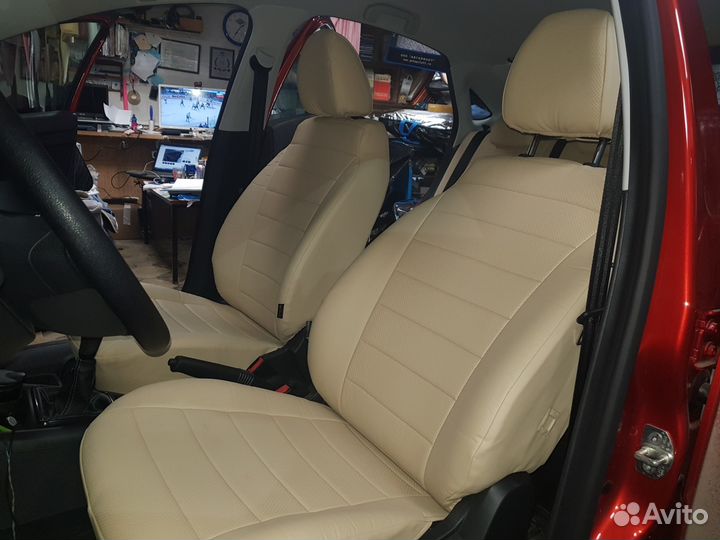 Авточехлы с установкой Лада Веста