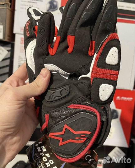 Перчатки мото alpinestars размер хл