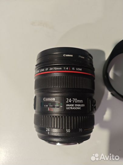 Объектив canon ef 24 70mm f 4l is usm