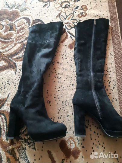 Сапоги ботфорты