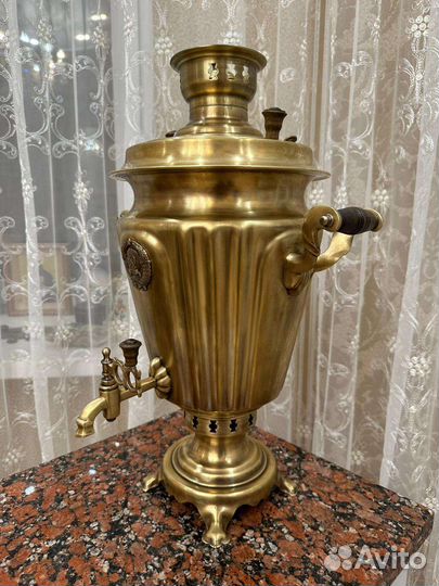 Самовар 7 литров с Гербом