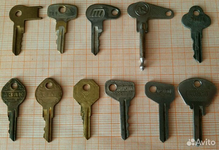 Авто и мото ключи Газ Азлк Ваз