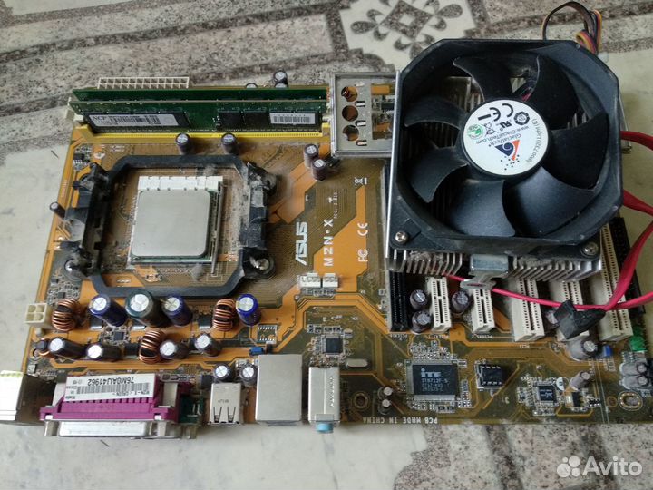 Комплект в сборе.Сокет-Am2. Гарантия