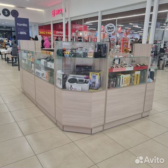 Витрина торговый островок