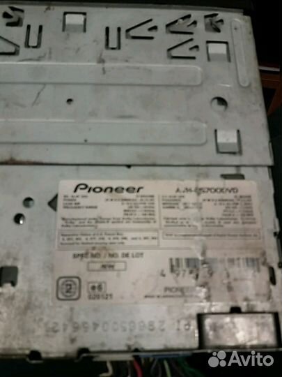 Магнитола pioneer AVH 5700DVD