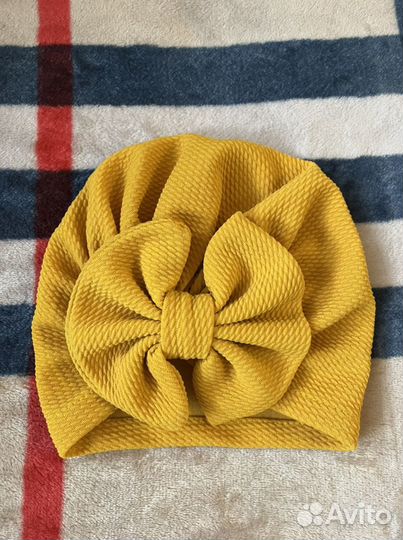 Шапочка, повязки, варежки на 1-2 года