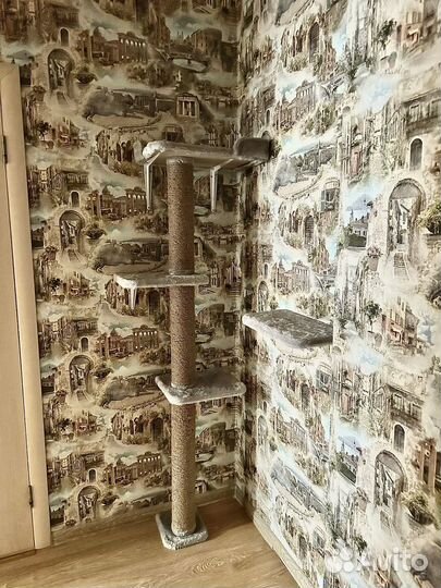 Когтеточка с лежанкой