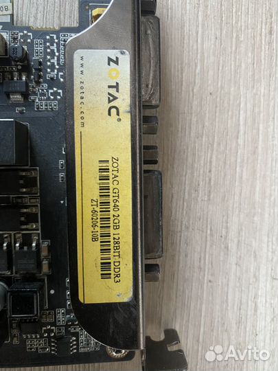 Видеокарта GT 640