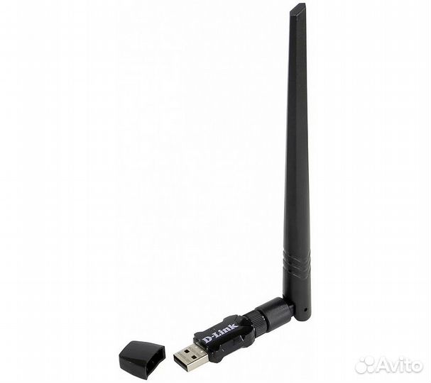 Wi-Fi адаптер D-link DWA-137/C1A, черный
