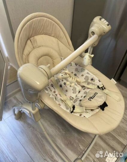 Детские электронные качели для новорожденных