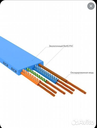 Патч корд rj-45 15 метров