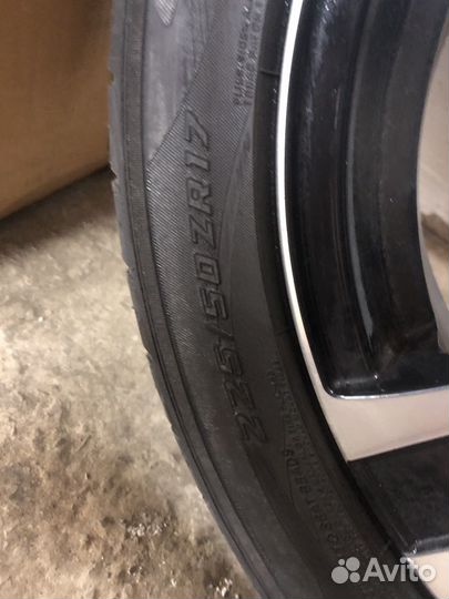 Комплект колес r17 yokohama Advant sport