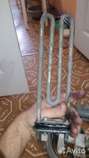 Тен с датчиком температуры zanussi