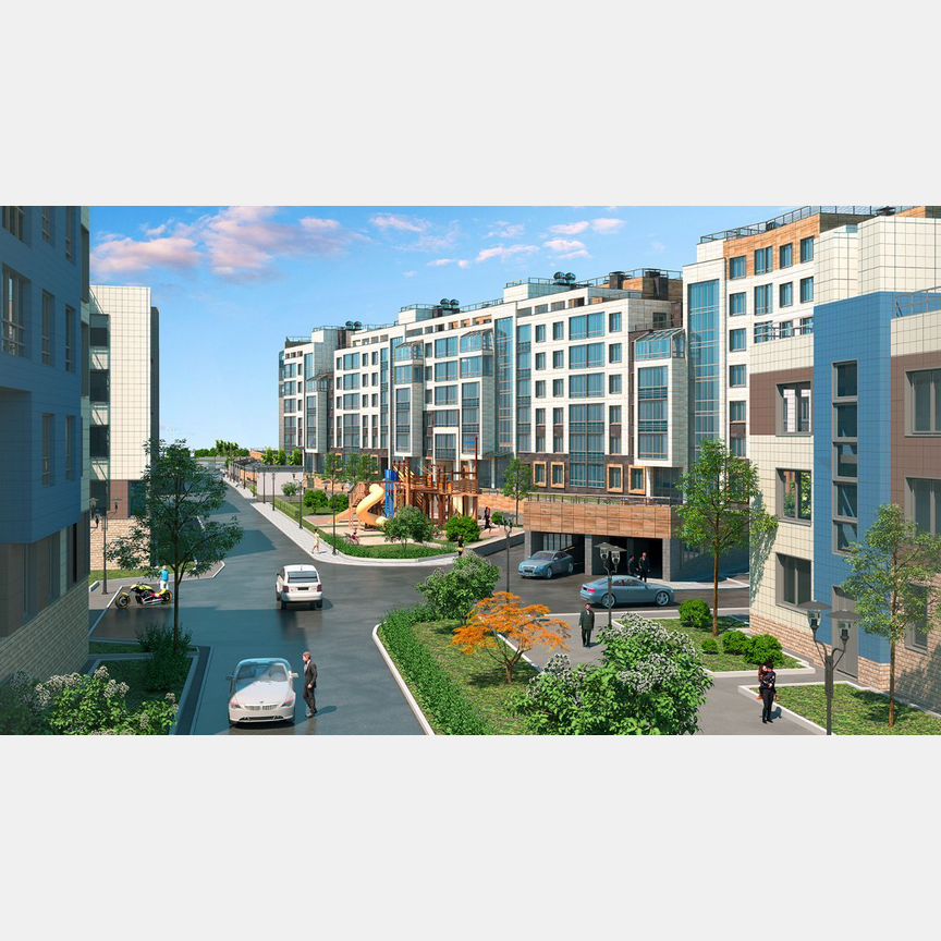 1-к. квартира, 40,3 м², 2/7 эт.