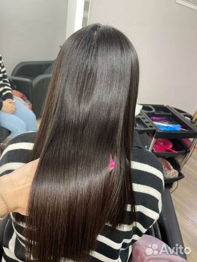 Кератин ботокс волос