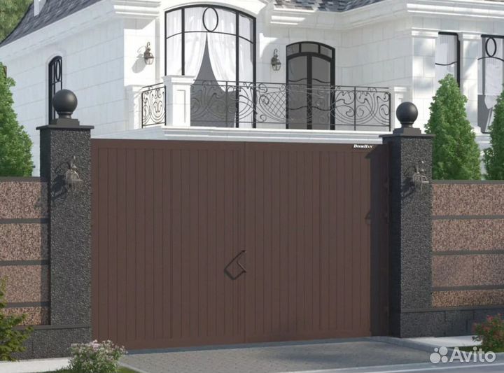 Ворота распашные